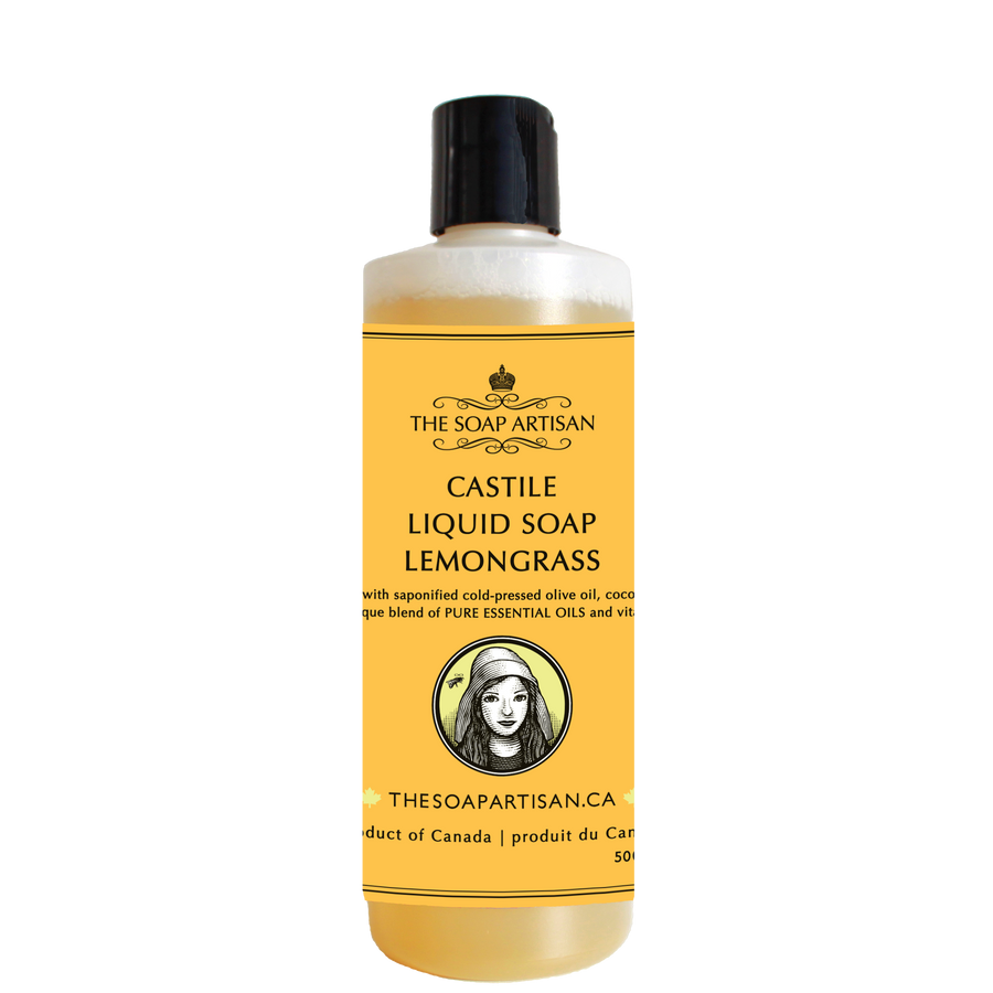 Lemongrass Liquid Soap (500mL)