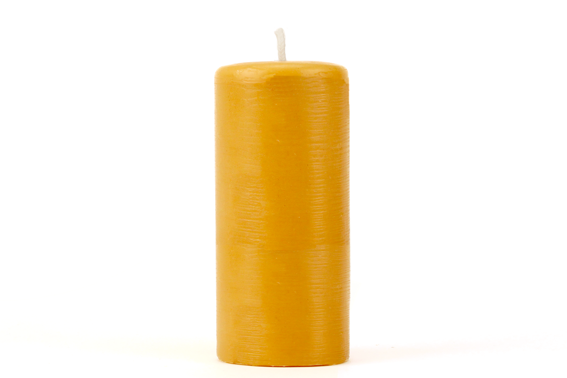 Pure Beeswax Candle Smooth Tapered